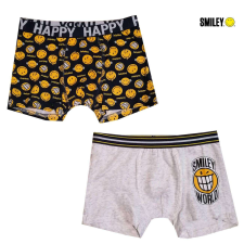boxer szett/2db Smiley 7-8 év (122-128 cm) gyerek alsó