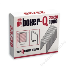 BOXER Tűzőkapocs, 23/20, BOXER (BOX2320) gemkapocs, tűzőkapocs
