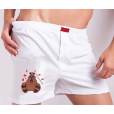 Boxeralsó kedves grafikával (Édes kis mackóm!) férfi alsó