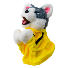 Boxoló plüss husky plüssfigura