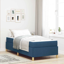  Boxrugós ágy Egyéb Kék és Fehér 100 x 200 cm Hab ágy és ágykellék