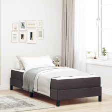  Boxrugós ágy Egyéb sötétbarna 90 x 190 cm szövet ágy és ágykellék