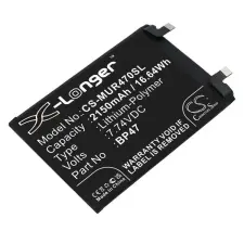  BP47 Telefon akkumulátor 2150 mAh mobiltelefon akkumulátor
