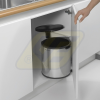  Brabantia Bult in Bin ajtóra szerelhetõ szemetes 15l, brill.steel