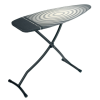 Brabantia D 90300136 Vasalódeszka, 135x45 cm, 7 állítási pozíció, Hőálló vasalózóna, Sötétszürke/Fehér