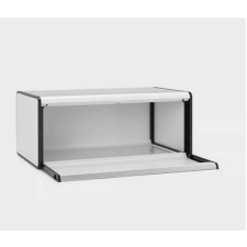 Brabantia Fém kenyérdoboz 2 kg szögletes (patentos) FALL FRONT, fehér, 236785 konyhai eszköz