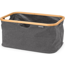 Brabantia Laundry Basket szennyestartó kosár Borsfekete 40L bútor