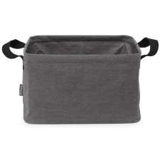 Brabantia Laundry Basket szennyestartó kosár Fekete 35L bútor