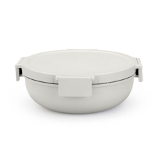 Brabantia Make&Take salátatál 1006304, 1,3 l, légmentes, BPA mentes, világosszürke papírárú, csomagoló és tárolóeszköz