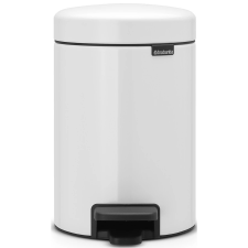 Brabantia NewIcon acél pedálos szemetes - fehér 3L szemetes