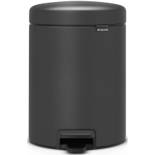 Brabantia NewIcon acél pedálos szemetes - Hat. szürke 5L szemetes