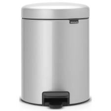 Brabantia NewIcon acél pedálos szemetes - metál szürke 5L szemetes