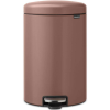 Brabantia NewIcon Pedálos Kukák - 20L - Szaténrózsaszín Taupe
