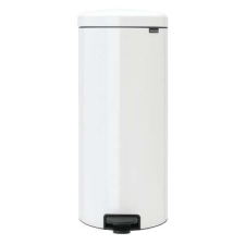 Brabantia NewIcon pedálos szemetes, 30 l, fehér, fém belső betéttel% szemetes