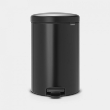Brabantia PEDAL BIN NEWICON ped.szemetes 20L MATT BLACK, 114106 tisztító- és takarítószer, higiénia