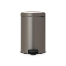 Brabantia Pedal Bin Newicon Platinum, 20 liter, pedálos szemetes, 180219 szemetes