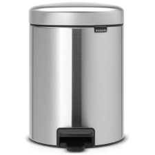 Brabantia , pedálos NewIcon 5l, matt acél fpp szemetes