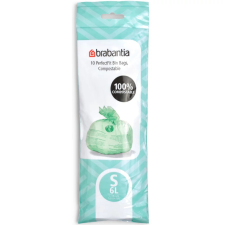 Brabantia PerfectFit Compostable 100%-ban lebomló szemeteszsák, S méret, 6L, 10 db/tek tisztító- és takarítószer, higiénia