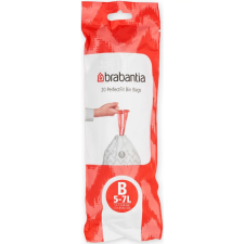 Brabantia PerfectFit szemeteszsák, B méret, 5-7L, 20 db/tek tisztító- és takarítószer, higiénia