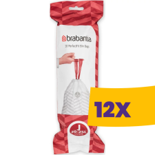 Brabantia PerfectFit szemeteszsák, J méret, 20-25L, 20 db/tek (Karton - 12 tekercs) tisztító- és takarítószer, higiénia