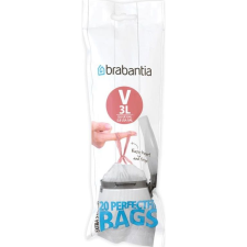 Brabantia PerfectFit szemeteszsák, V méret, 2-3L, 20 zsák/tekercs - 116582 (116582) tisztító- és takarítószer, higiénia