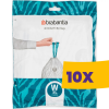 Brabantia PerfectFit szemeteszsák, W méret, 5L, visszazárható adagoló csomag, 40 db/csg (Karton - 10 csomag)