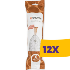 Brabantia PerfectFit szemeteszsák, X méret, 10-12L, 20 db/tek (Karton - 12 tekercs) tisztító- és takarítószer, higiénia