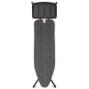 Brabantia Solid Steam Unit Holder vasalódeszka 1240x380mm - B méret. fix vasalótálca gőzállomásokhoz. D=22mm fekete váz. farmer fekete huzat - 134449