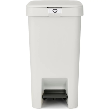 Brabantia StepUp műanyag pedálos szemetes - világos szürke 16L szemetes