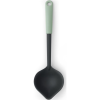Brabantia Tasty+ Cook & Serve merőkanál, kaparóval, beépített serpenyőtartóval, akasztóval, hőálló, műanyag, jáde zöld - 122729 (122729)