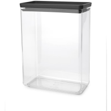  Brabantia Tasty+ egymásba rakható, 5,4 l, sötétszürke (8710755229985) uzsonnás doboz