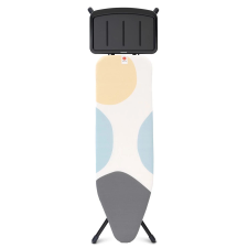 Brabantia vasalódeszka, gőzállomáshoz - tavaszi buborékok, 124x38cm vasalódeszka