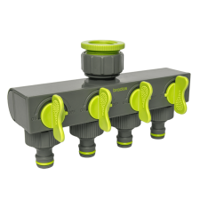 Bradas csapcsatlakozó lime 4 utas 3/4" / 1" öntözéstechnikai alkatrész