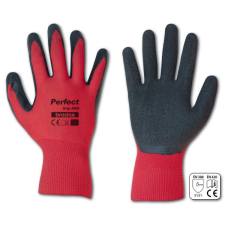 Bradas Perfect Grip Red latex kesztyű 7&quot - S méret (RWPGRD7) védőkesztyű