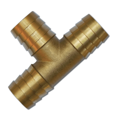 Bradas réz t elágazó 3X1"-25 mm öntözéstechnikai alkatrész
