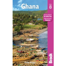 Bradt Travel Guides Ghana útikönyv Bradt 2019 - angol térkép