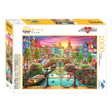 Brain Tree Puzzle Amsterdam 1000 db puzzle, kirakós