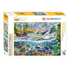 Brain Tree Puzzle Sziget öböl 1000 db puzzle, kirakós