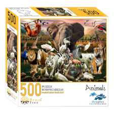 Brain Tree Puzzle Vadállatok 500 db puzzle, kirakós