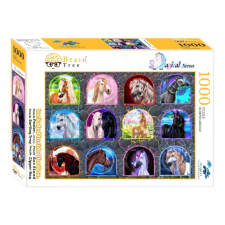 Brain Tree Puzzle Varázslatos lovak 1000 db puzzle, kirakós