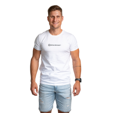 BrainMax férfi póló, 2023, fehér Méret: L