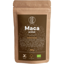 BrainMax Pure Maca BIO por, 200 g  *CZ-BIO-001 certifikát reform élelmiszer