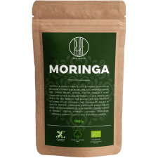 BrainMax Pure Moringa BIO por, 100 g  *CZ-BIO-001 certifikát reform élelmiszer