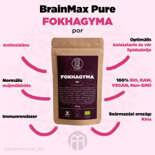 BrainMax tiszta fokhagyma BIO por, 100 g  *CZ-BIO-001 certifikát reform élelmiszer