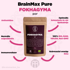 BrainMax tiszta fokhagyma BIO por, 100 g *CZ-BIO-001 certifikát reform élelmiszer
