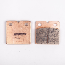 Braking 613CM56 hátsó szinterezett fékbetét Braking Futómű és fék alkatrész Fékbetét (tárcsafék) egyéb motorkerékpár alkatrész