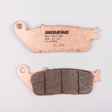 Braking 720CM56 hátsó szinterezett fékbetét Braking Futómű és fék alkatrész Fékbetét (tárcsafék) egyéb motorkerékpár alkatrész