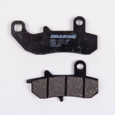 Braking 728SM1 fékbetét, fél-fém Braking Futómű és fék alkatrész Fékbetét (tárcsafék) egyéb motorkerékpár alkatrész