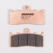 Braking 879CM55 első fékbetét szinterezett Braking Futómű és fék alkatrész Fékbetét (tárcsafék) egyéb motorkerékpár alkatrész