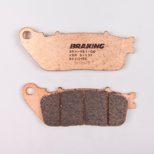 Braking 942CM56 hátsó fékbetét, szinterezett Braking Futómű és fék alkatrész Fékbetét (tárcsafék) egyéb motorkerékpár alkatrész